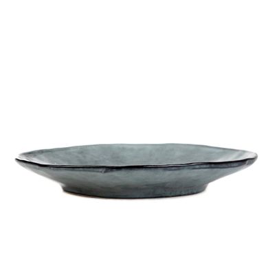 Homla, Labarro, talerz, obiadowy szary, 27 cm