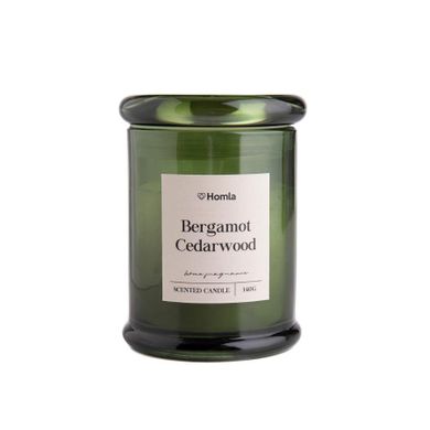 Homla, Mael, świeca zapachowa, Bergamot & Cedarwood, 140 g