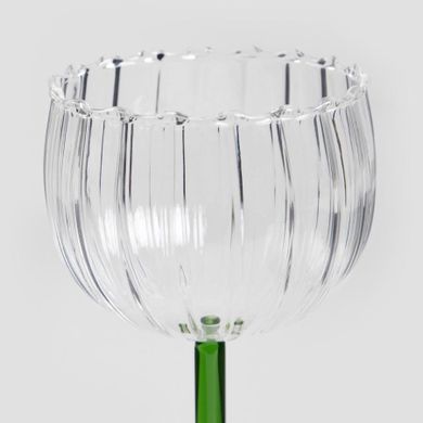 Homla, Piede, kieliszek, ryflowany z prostą nóżką, 0,17l, 730139