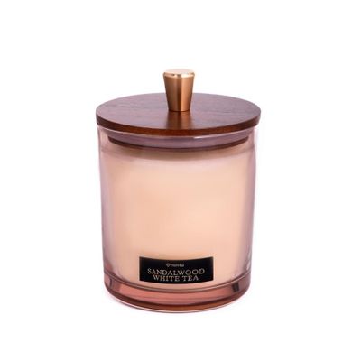 Homla, Woody Blend, świeca zapachowa, Sandalwood White Tea, 380 g