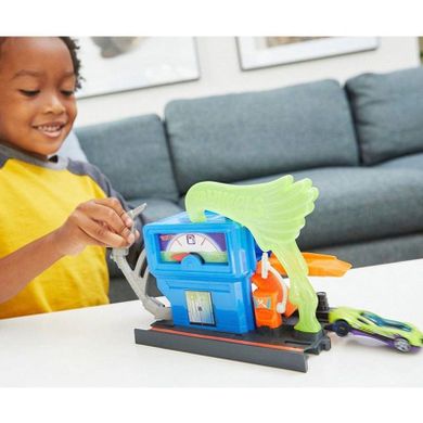 Hot Wheels City, Stacja benzynowa, zestaw do zabawy