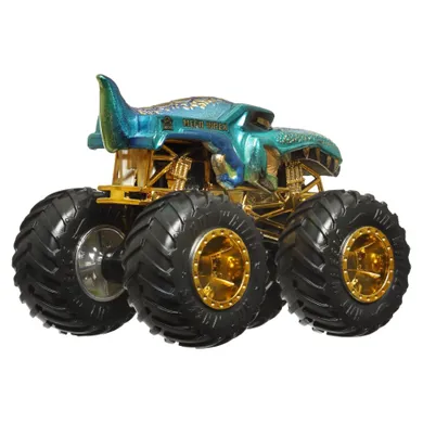 Hot Wheels Monster, Trucks, Bigfoot, 50. rocznica, Mega Wrex, pojazd, JDW01