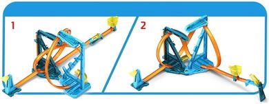 Hot Wheels, Nieskończona pętla - Megatransformacja, zestaw torów