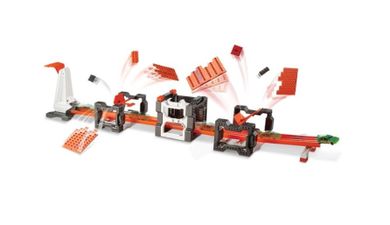Hot Wheels, Track Builder, Szalone kraksy, zestaw torów