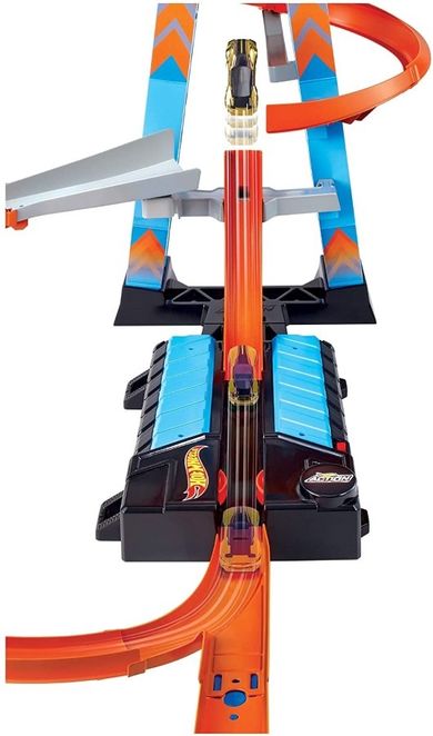 Hot Wheels, Wieża, Podniebne kraksy, tor z pojazdem