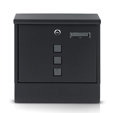 Humberg, skrzynka na listy, antracyt, 34-30,5-10 cm, HM-861