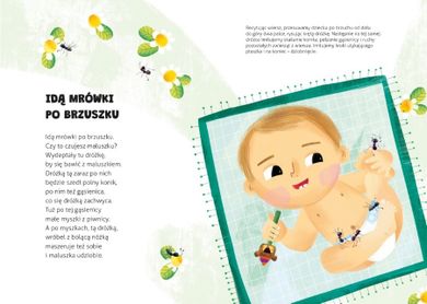 Idą mrówki po brzuszku