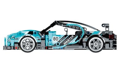 iM.Master, super auto niebieskie, klocki, 422 elementy