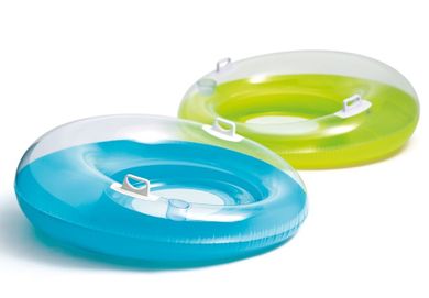 Intex, fotel materac do pływania z uchwytami, zielony