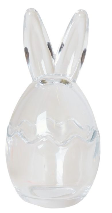 Jajko szklane otwierane, duże, 10.5-10.5-21,2 cm