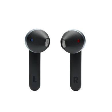 JBL, słuchawki bezprzewodowe, douszne, T220TWSBLK, czarne