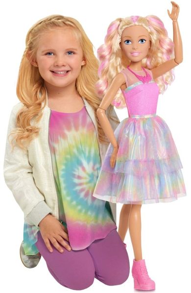 Just Play, Barbie, lalka blondynka, 70 cm