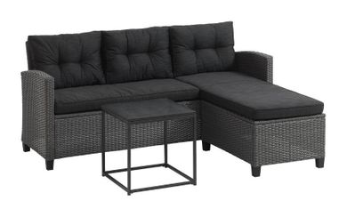 Jysk, Mora, sofa ogrodowa, narożna