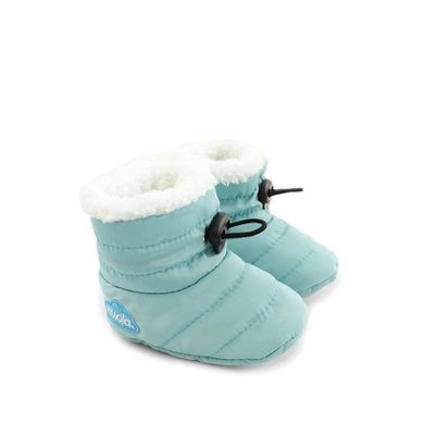 Kapcie niemowlęce, miętowe, ocieplane, Baby Classic, Nuvola