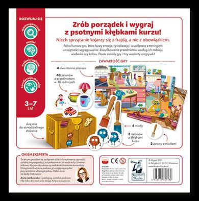 Kapitan Nauka. Sprzątanie, gra edukacyjna
