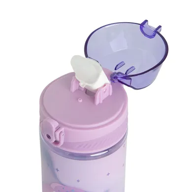Kayokki, bidon, Jednorożec, fioletowy, 500 ml