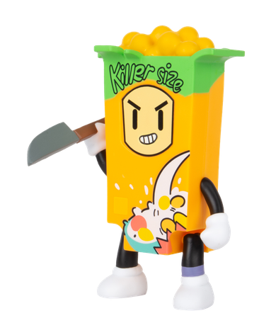 Kids World, Stumble Guys, Cerial Killer, figurka