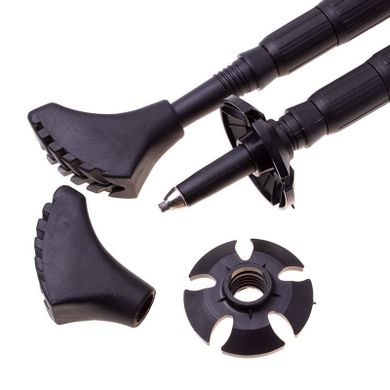 Kijki do nordic walking, srebrne