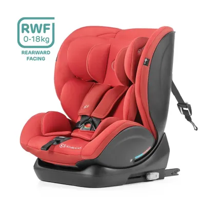 Kinderkraft, MYWAY, fotelik samochodowy, 0-36 kg, czerwony
