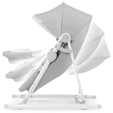 Kinderkraft, Unimo, leżaczek, bujaczek, krzesełko 5w1, Stone Grey