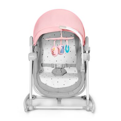 Kinderkraft, Unimo Up, leżaczek, bujaczek, krzesełko 5w1, Pink
