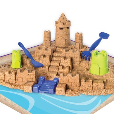 Kinetic Sand, Zamek na Plaży, piasek kinetyczny z akcesoriami
