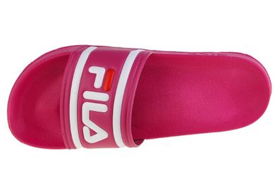 Klapki damskie, różowe, Fila Morro Bay Slipper 2.0