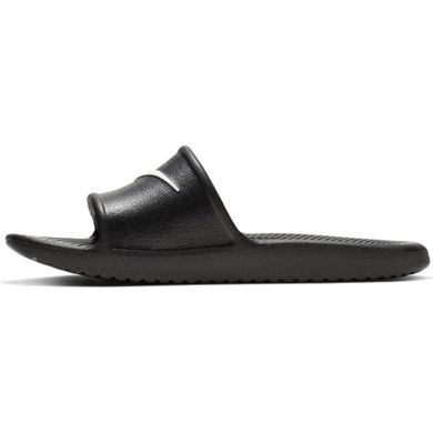 Klapki dziecięce, czarne, Nike Kawa Shower GS