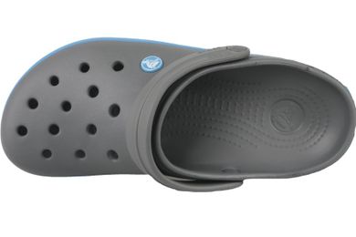 Klapki, unisex, szare, Crocs Crockband