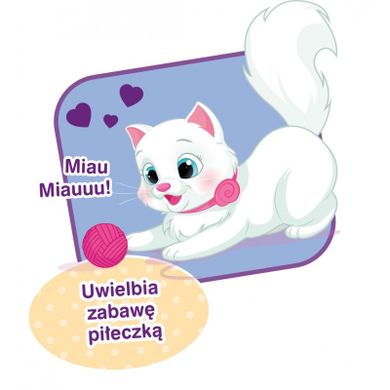 Kotek Bianca, zabawka interaktywna, 25 cm