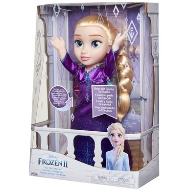 Kraina Lodu 2, Elsa, lalka w fioletowej sukni, śpiewająca
