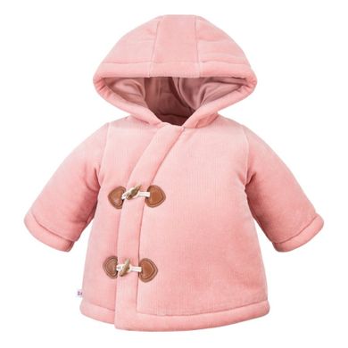 Kurtka dziewczęca z kapturem, różowa, Eevi