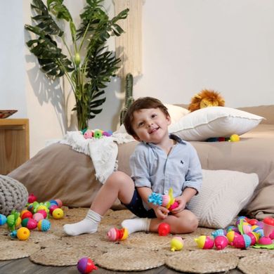 Lalaboom, Kulko-klocki sensoryczne, 30 elementów