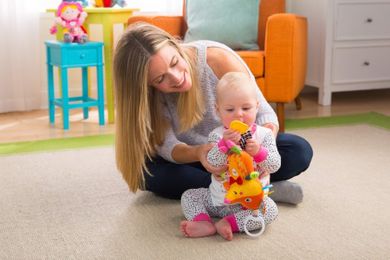 Lamaze, Lisek Kubuś, zawieszka, zabawka niemowlęca