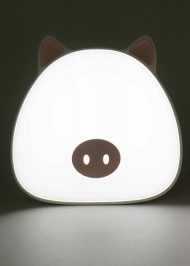 Lampka nocna LED, świnka