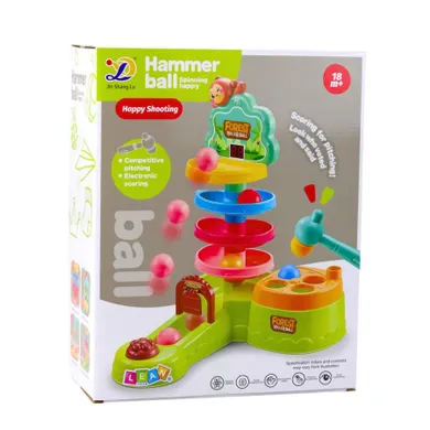 Lean Toys, interaktywna zjeżdżalnia dla piłek