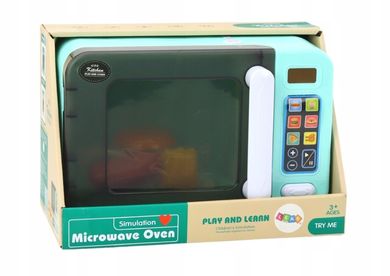 Lean Toys, kuchenka mikrofalowa, zabawka interaktywna