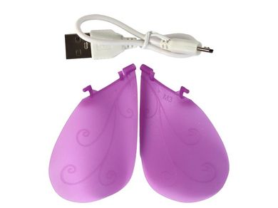 Lean Toys, magiczna wróżka, latająca lalka, sterowanie dłonią, fioletowa