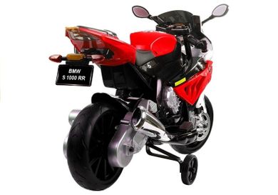 Lean Toys, Motor BMW, pojazd na akumulator, czerwony