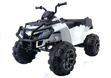 Lean Toys, Quad, pojazd na akumulator, biały