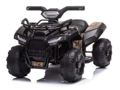 Lean Toys, Quad, pojazd na akumulator, czarny