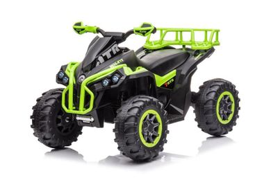 Lean Toys, Quad, pojazd na akumulator, zielony