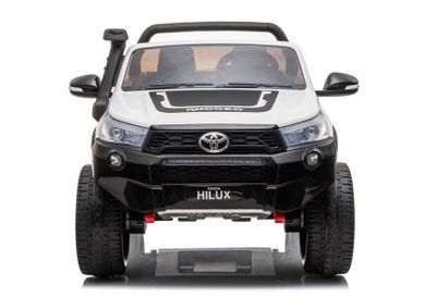 Lean Toys, Toyota Hilux, pojazd na akumulator, biały