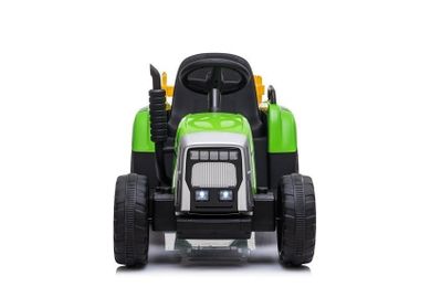 Lean Toys, traktor z przyczepą, pojazd na akumulator, zielony, XMX611