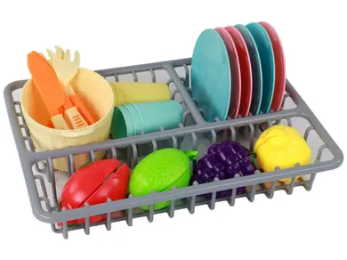 Lean Toys, zestaw kuchenny, naczynia i warzywa