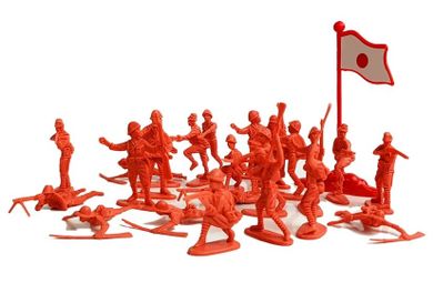 Lean Toys, żołnierze, zestaw figurek, 100 elementów