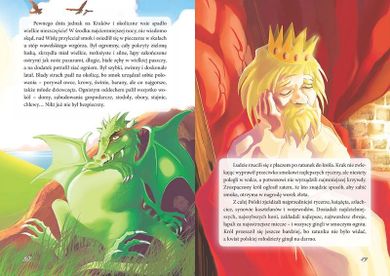 Legendy polskie (różowe); Lech, Czech i Rus | O popielu, którego myszy zjadły | O Piaście Kołodzieju | O smoku wawelskim i sprytnym szewczyku , kolorowe ilustracje, kreda, duża czcionka,