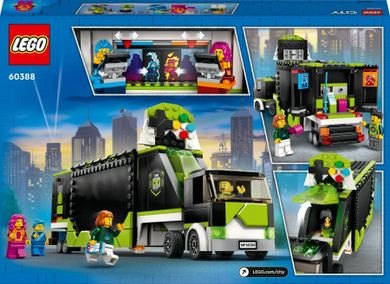 LEGO City, Ciężarówka na turniej gier, 60388