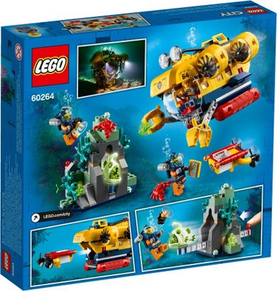 LEGO City, Łódź podwodna badaczy oceanu, 60264