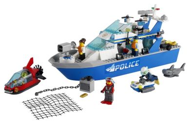 LEGO City, Policyjna łódź patrolowa, 60277